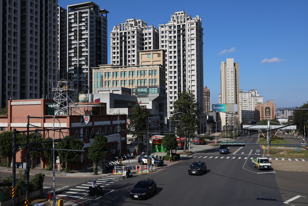 A general view of residential areas near the Hsinchu Science Park, in Hsinchu, Taiwan, on Thursday, Jan. 29, 2026. (AP Photo/Daniel Ceng)