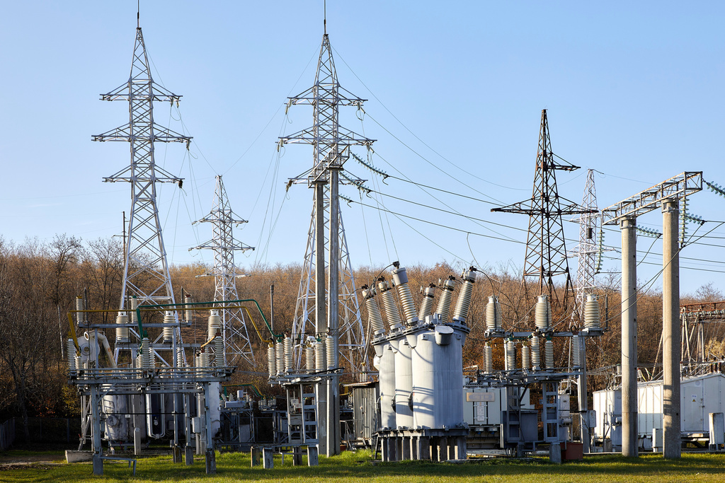 FILE - A power station stands on the outskirts of Chisinau, Moldova, Oct. 31, 2022. (AP Photo/Aurel Obreja, File)