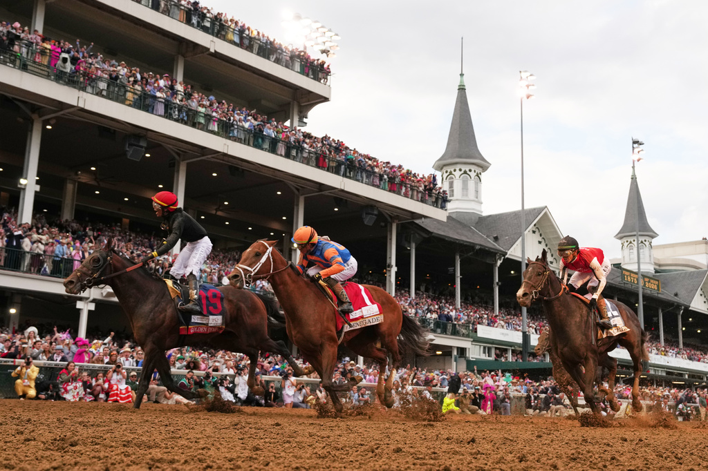 Golden Tempo's victory in Kentucky Derby averages 19.6 million for most-viewed since 1989