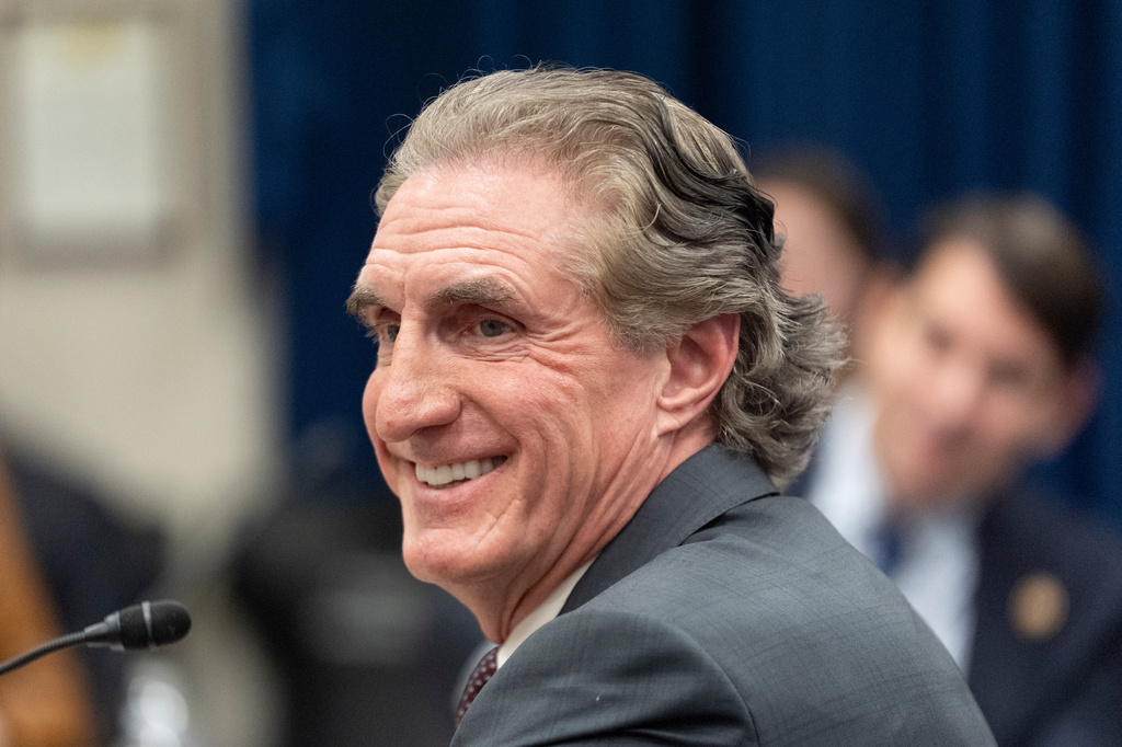 Department of Interior Secretary Doug Burgum, testifies before the House Appropriations Committee's budget hearing on Capitol Hill, Monday, April 20, 2026, in Washington. (AP Photo/Manuel Balce Ceneta)