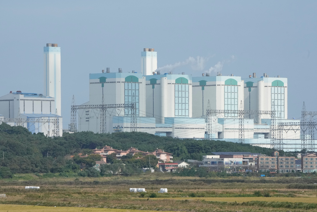 FILE - A general view of the Dangjin Power Station is seen in Dangjin, South Korea, Oct. 20, 2025. (AP Photo/Ahn Young-joon, File)
