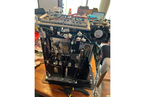 This undated image provided the U.S. Attorney's Office Eastern District of New York, shows a card shuffler allegedly used by defendants in a sports betting and illegal gambling case brought by the U.S. attorney's office of the Eastern District of New York, Thursday, Oct. 23, 2025, in New York. (U.S. Attorney's Office vis AP) This undated image provided the U.S. Attorney's Office Eastern District of New York, shows a card shuffler allegedly used by defendants in a sports betting and illegal gambling case brought by the U.S. attorney's office of the Eastern District of New York, Thursday, Oct. 23, 2025, in New York. (U.S. Attorney's Office vis AP)