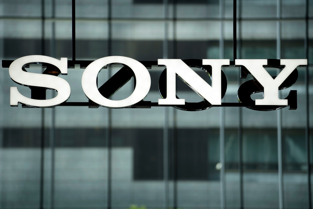 FILE - A Sony logo is seen at the headquarters of Sony Corp. in Tokyo on May 10, 2022. (AP Photo/Eugene Hoshiko, File)