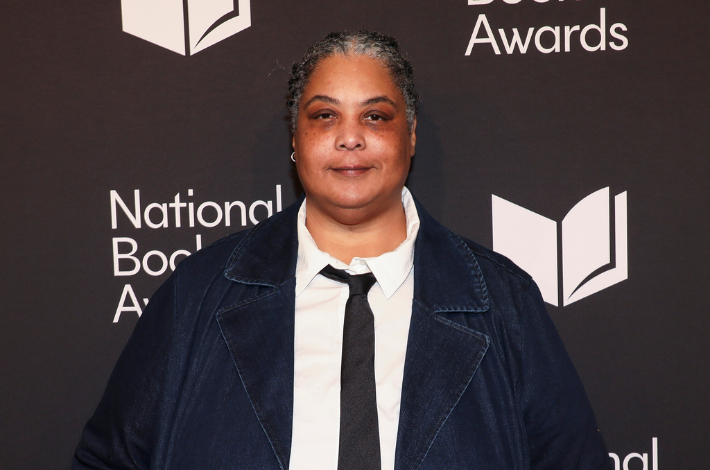 Author Roxane Gay attends the 76th National Book Awards ceremony at Cipriani Wall Street on Wednesday, Nov. 19, 2025, in New York. (Photo by Andy Kropa/Invision/AP)