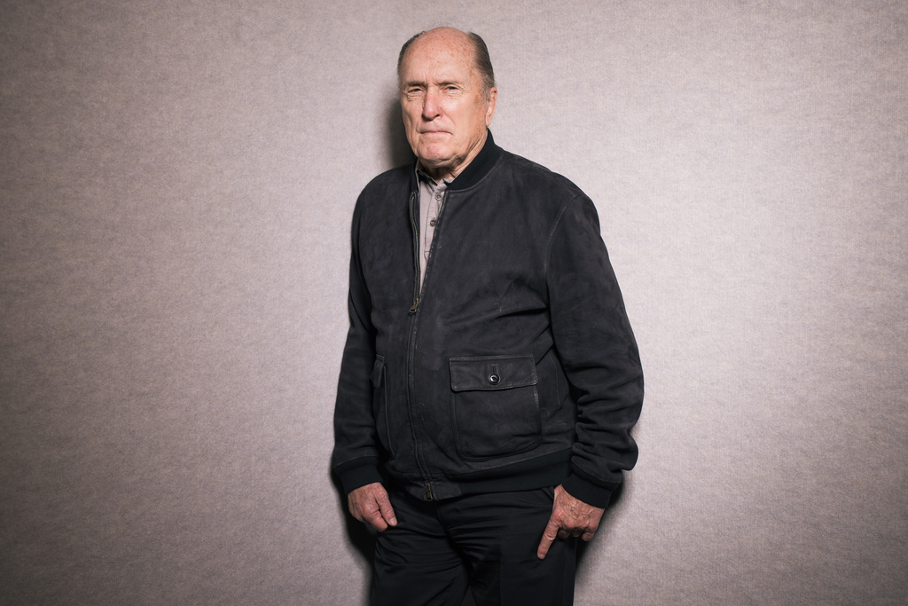 FILE - Robert Duvall poses for a portrait during an interview in Los Angeles on June 5, 2015. (Photo by Casey Curry/Invision/AP, File)