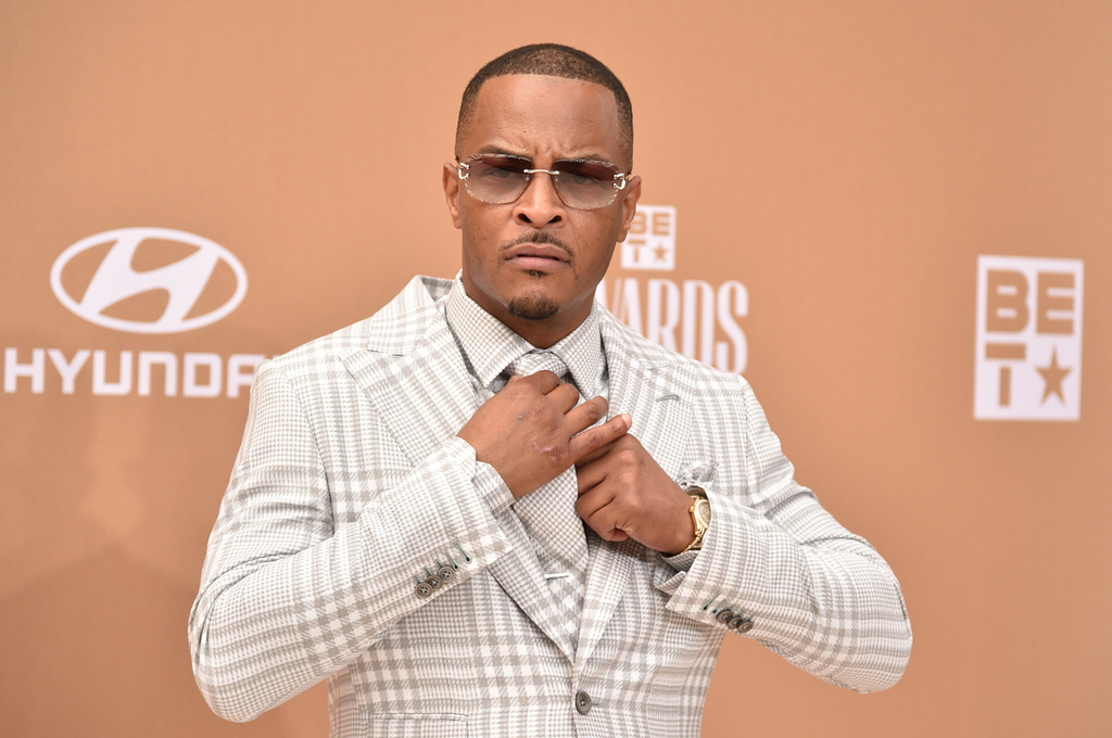 T.I. arrives at the BET Awards on Sunday, June 28, 2026, at the Peacock Theater in Los Angeles. (Photo by Richard Shotwell/Invision/AP)