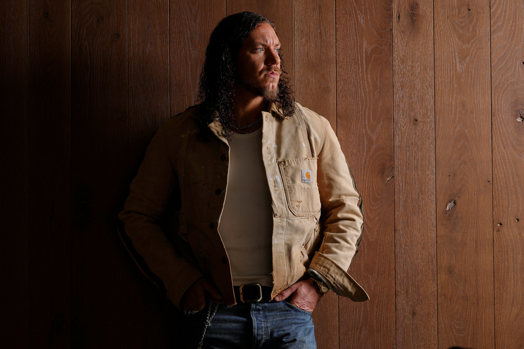 FILE - Brandon Lake poses for a portrait in Nashville, Tenn., on Nov. 18, 2025. (AP Photo/George Walker IV, File)