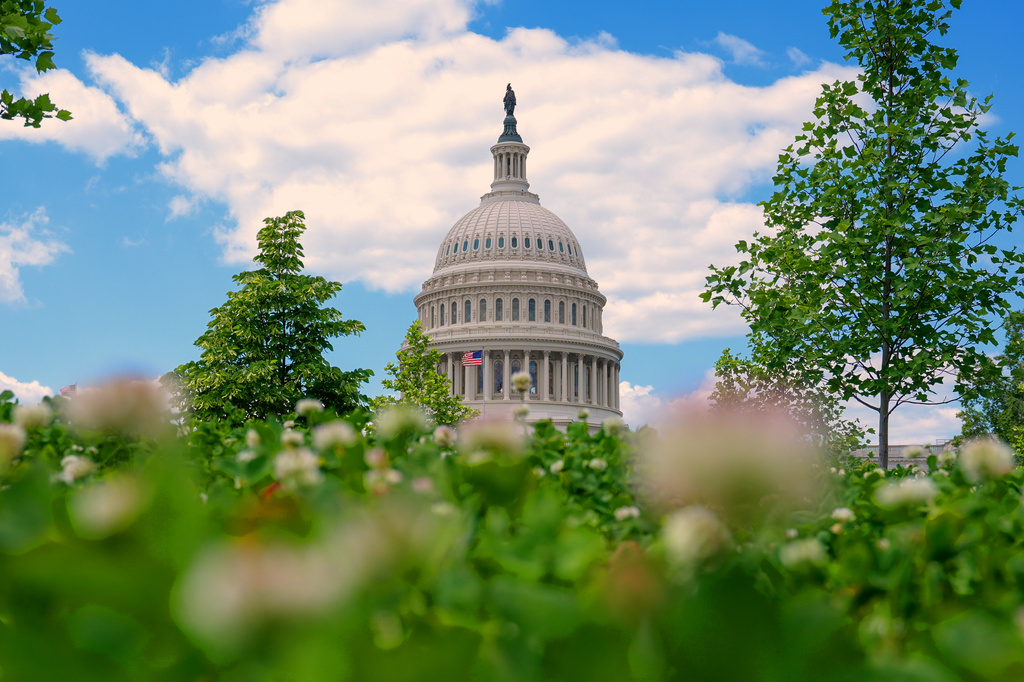 The U.S. Capitol is seen Thursday, April 30, 2026, in Washington. (AP Photo/Mariam Zuhaib)