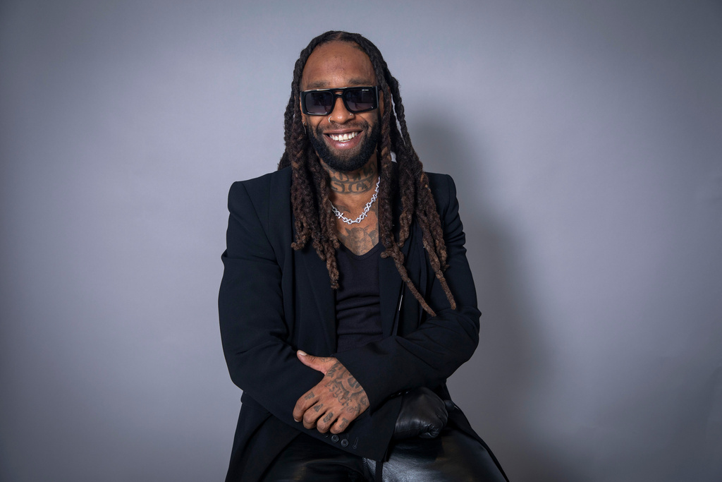 Ty Dolla $ign poses for a portrait on Tuesday, Oct. 7, 2025, in New York. (Photo by Andy Kropa/Invision/AP)