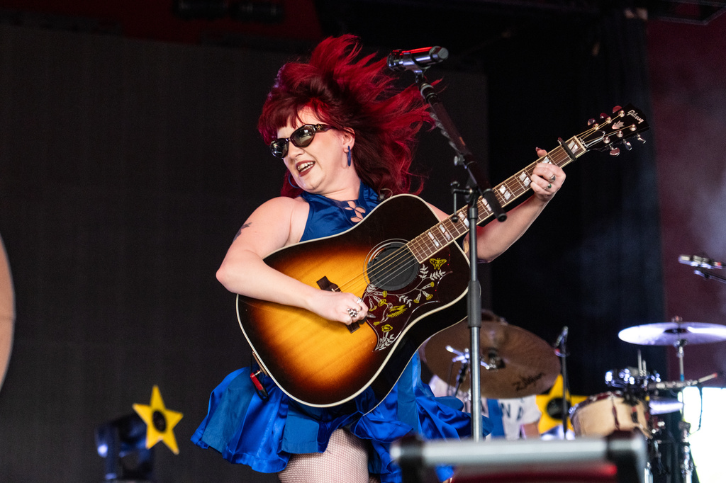 CMAT performs during the first weekend of Coachella Valley Music and Arts Festival on Friday April 10, 2026, in Indio, Calif. (Photo by Amy Harris/Invision/AP)