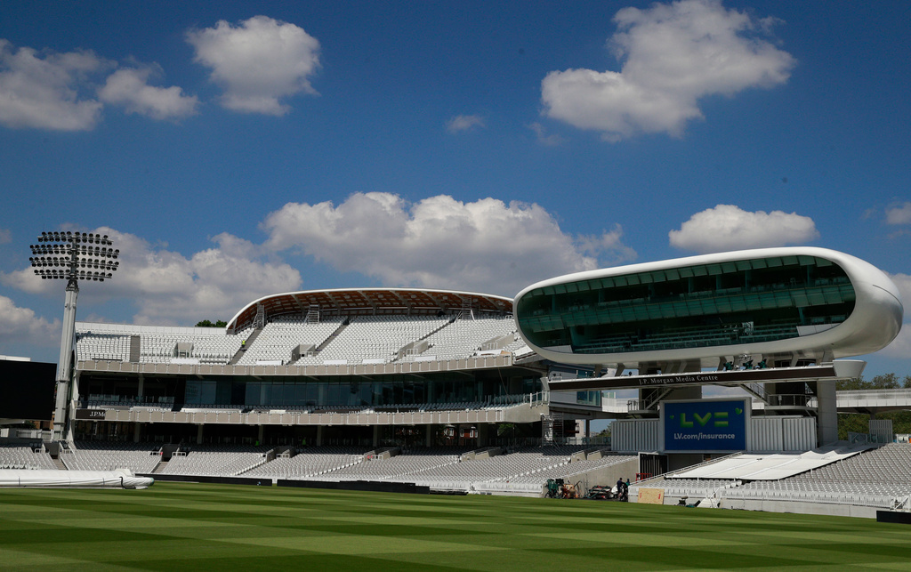 FILE - General view of Lord's Cricket Ground in London, Monday, May 31, 2021. (AP Photo/Ian Walton, file)