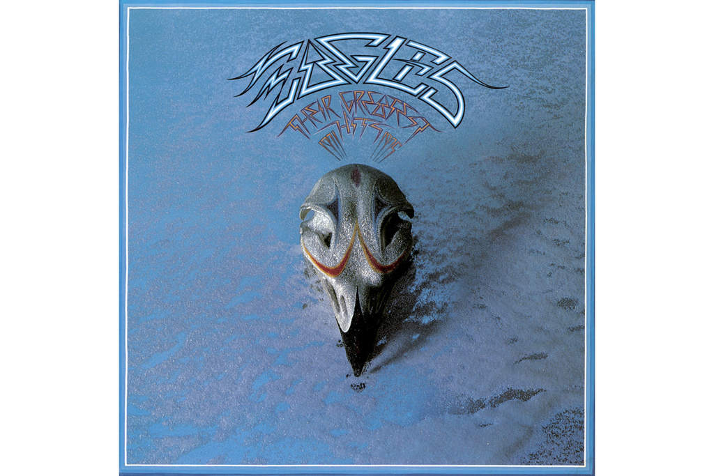 This 1976 album cover image released by Elektra Records shows The Eagles, “Their Greatest Hits 1971–1975” (Elektra Records via AP)