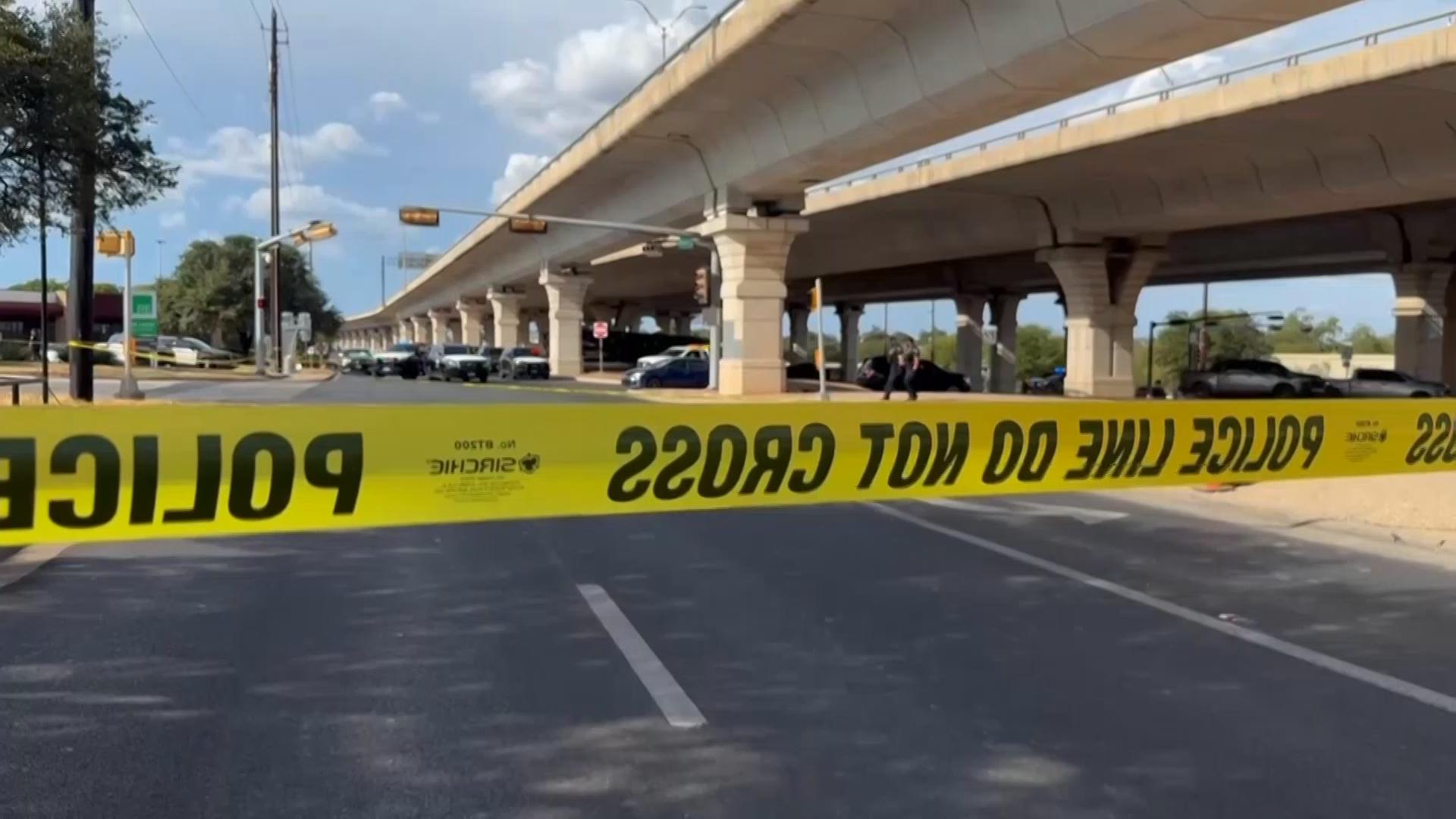 A U.S. Immigration and Customs Enforcement officer shot and wounded a man Sunday afternoon in Texas' capital of Austin, local authorities said.