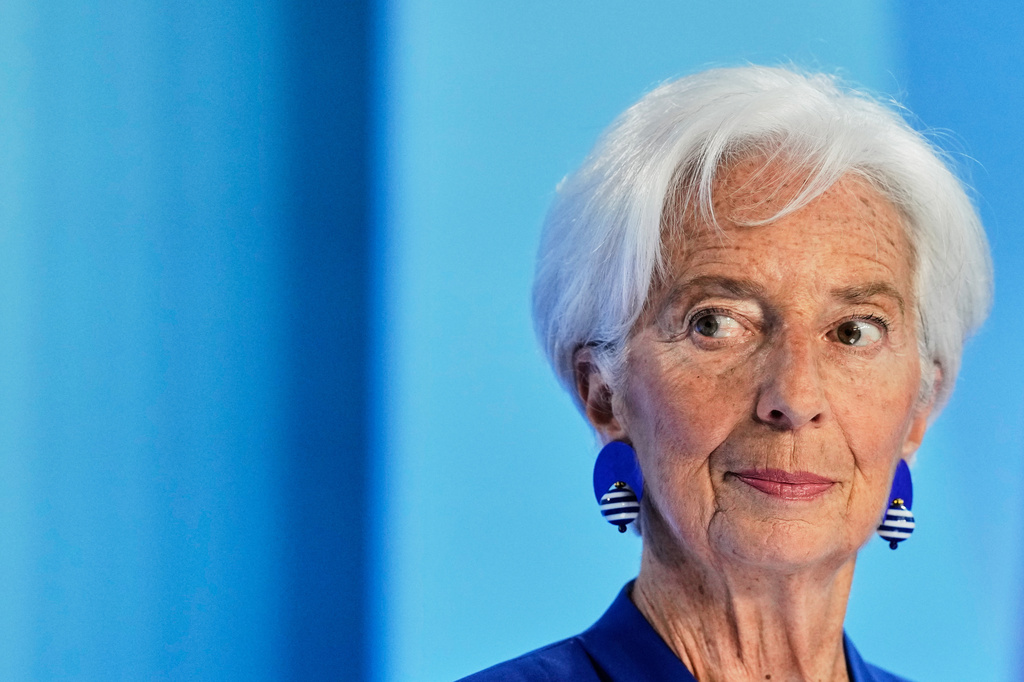 FILE - President of European Central Bank Christine Lagarde addresses the media during a press conference after an ECB's governing council meeting in Frankfurt, Germany, Thursday, June 11, 2026. (AP Photo/Michael Probst, File)