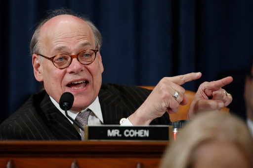 FILE - Rep. Steve Cohen, D-Tenn., speaks during a House Judiciary Committee markup, on Capitol Hill, Dec. 12, 2019, in Washington. (AP Photo/Alex Brandon, File) FILE - Rep. Steve Cohen, D-Tenn., speaks during a House Judiciary Committee markup, on Capitol Hill, Dec. 12, 2019, in Washington. (AP Photo/Alex Brandon, File)