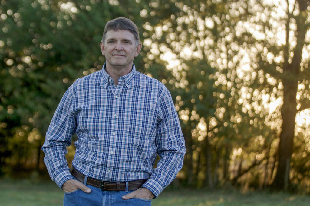 This undated photo provided by the Gallrein campaign shows Ed Gallrein. (Gallrein campaign via AP)