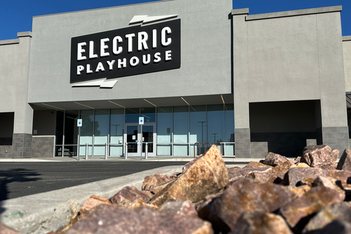 This image shows the first location of the Electric Playhouse in Albuquerque, N.M., Tuesday, Oct. 21, 2025. (AP Photo/Susan Montoya Bryan) This image shows the first location of the Electric Playhouse in Albuquerque, N.M., Tuesday, Oct. 21, 2025. (AP Photo/Susan Montoya Bryan)