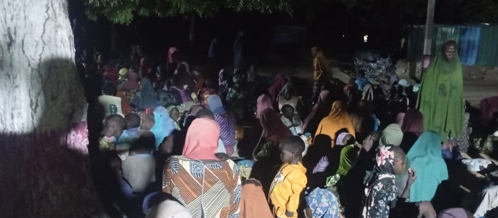 In this photo released by Nigerian Army, freed women and children that were abducted by Boko Haram in southern Borno, Nigeria. Saturday, June 6, 2026. (Nigerian Army via/AP)