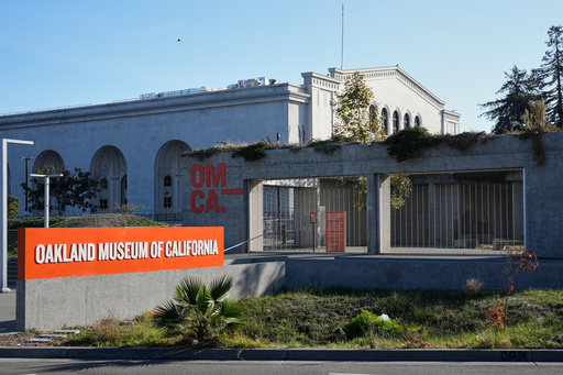 The Oakland Museum of California is photographed, Thursday, Oct. 30, 2025, in Oakland, Calif. (AP Photo/Godofredo A. Vásquez) The Oakland Museum of California is photographed, Thursday, Oct. 30, 2025, in Oakland, Calif. (AP Photo/Godofredo A. Vásquez)