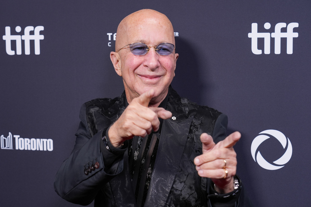 Paul Shaffer attends the premiere of "John Candy: I Like Me" during the Toronto International Film Festival on Thursday, Sept. 4, 2025, at Roy Thomson Hall in Toronto. (AP Photo/Chris Pizzello)