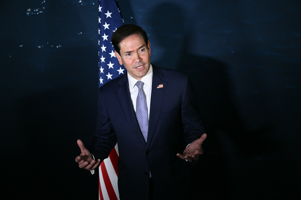 Secretary of State Marco Rubio speaks during a press conference on the sidelines of the Association of Southeast Asian Nations (ASEAN) Foreign Ministers' Meeting in Pasay, Metro Manila, Philippines Wednesday, July 22, 2026. (Brendan Smialowski/Pool Photo via AP)
