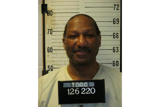 FILE - This undated booking photo provided by the Tennessee Department of Corrections shows Byron Black. (Tennessee Department of Corrections via AP, File) FILE - This undated booking photo provided by the Tennessee Department of Corrections shows Byron Black. (Tennessee Department of Corrections via AP, File)