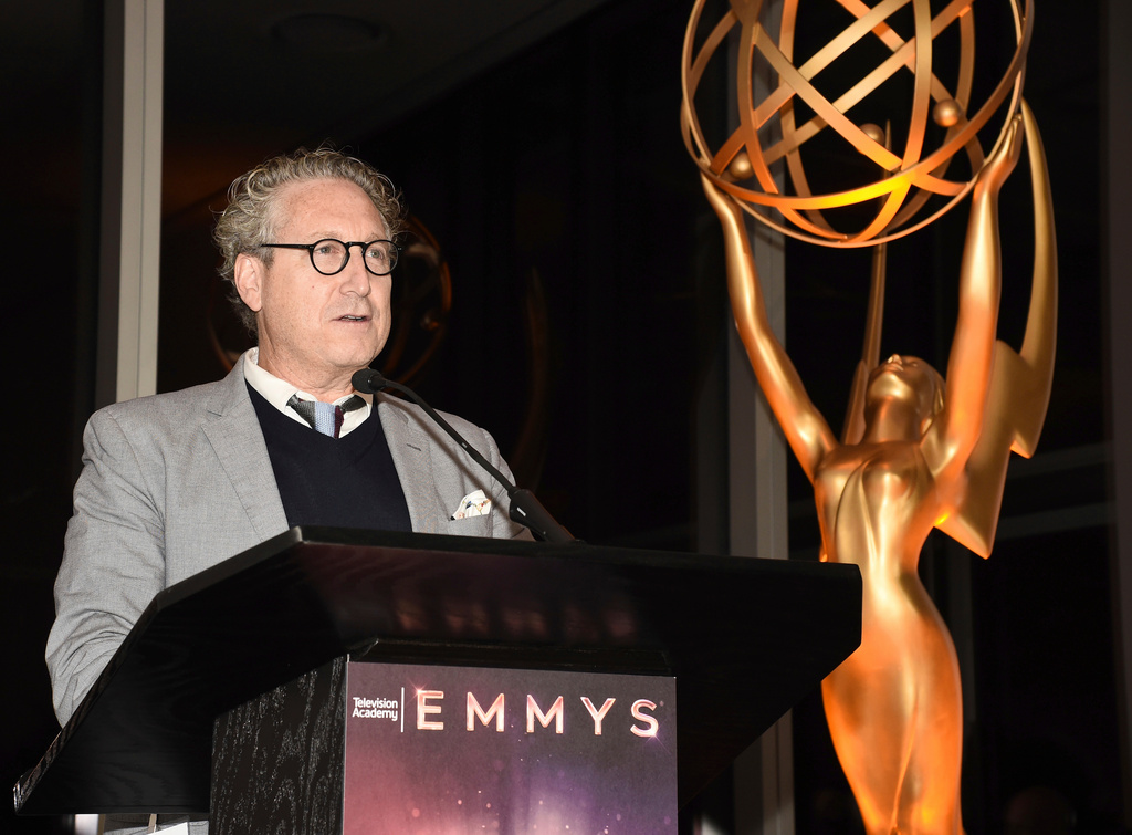 This image released by the Television Academy shows Bernard Telsey at the Television Academy's Casting Directors Nominee Reception in West Hollywood, Calif., on Sept. 12, 2019. (Dan Steinberg/Television Academy via AP)