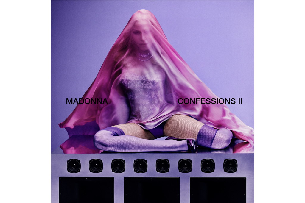 This album cover image released by Warner Records shows "Confessions ll" by Madonna, set for release on July 3. (Rafael Pavarotti/Warner Records via AP)