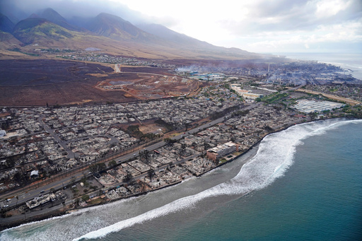 FILE - Wildfire wreckage is shown in Lahaina, Hawaii, Aug. 10, 2023. (AP Photo/Rick Bowmer, File) FILE - Wildfire wreckage is shown in Lahaina, Hawaii, Aug. 10, 2023. (AP Photo/Rick Bowmer, File)