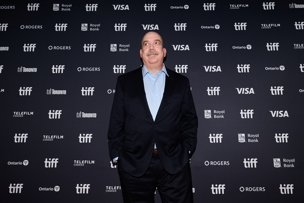 Paul Giamatti poses on the red carpet for the film "The Debut" during the Toronto International Film Festival in Toronto, on Sunday, Sept. 13, 2026. (Sammy Kogan/The Canadian Press via AP)