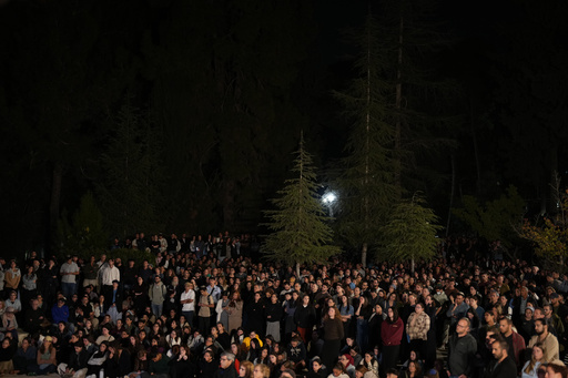 Mourners attend the funeral of slain hostage Captain Daniel Peretz at Mt. Herzl military cemetery in Jerusalem, Wednesday, Oct. 15, 2025. Peretz's body was returned from Gaza to Israel as part of a ceasefire agreement between Israel and Hamas. (AP Photo/Francisco Seco) Mourners attend the funeral of slain hostage Captain Daniel Peretz at Mt. Herzl military cemetery in Jerusalem, Wednesday, Oct. 15, 2025. Peretz's body was returned from Gaza to Israel as part of a ceasefire agreement between Israel and Hamas. (AP Photo/Francisco Seco)