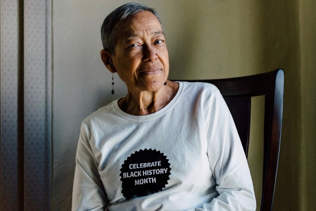 This undated photo provided by Kamlyn Young shows Jo Ann Allen Boyce at her home in Los Angeles. (Kamlyn Young via AP)