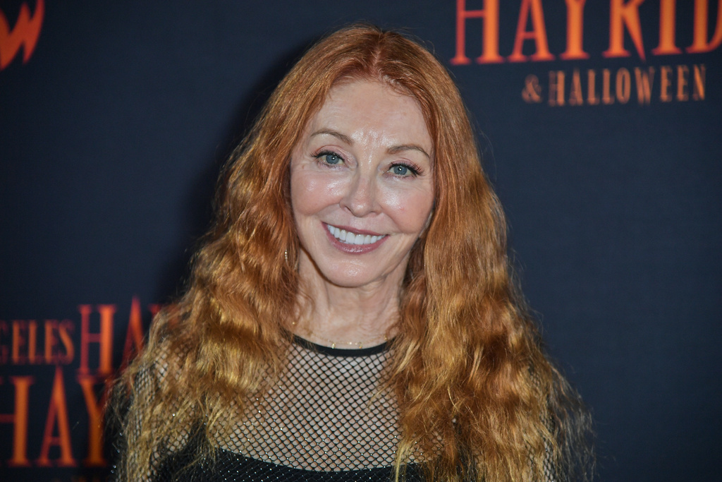 FILE - Cassandra Peterson appears at the LA Haunted Hayride event in Los Angeles on Sept. 26, 2025. (Photo by Richard Shotwell/Invision/AP, File)