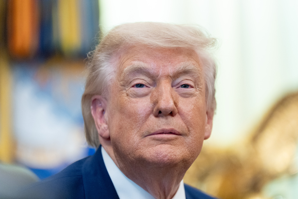 President Donald Trump speaks in the Oval Office of the White House, Wednesday, June 3, 2026, in Washington. (AP Photo/Alex Brandon)