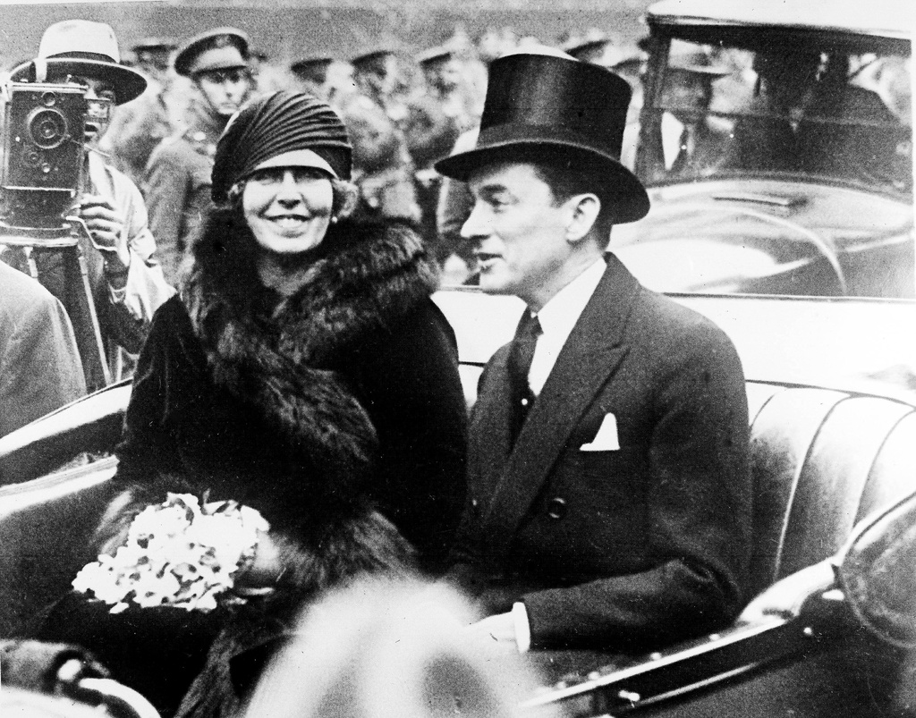 FILE - New York Mayor Jimmy Walker, right, rides with Romania's Queen Marie upon her arrival in New York, Oct. 18, 1926, as she started her extended journey across America. (AP File Photo)