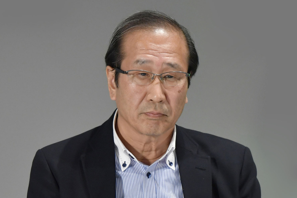 Susumu Kitagawa, a Kyoto University professor, is pictured in Kyoto, western Japan, on Sept. 17, 2018. (Ryosuke Ozawa/Kyodo News via AP)