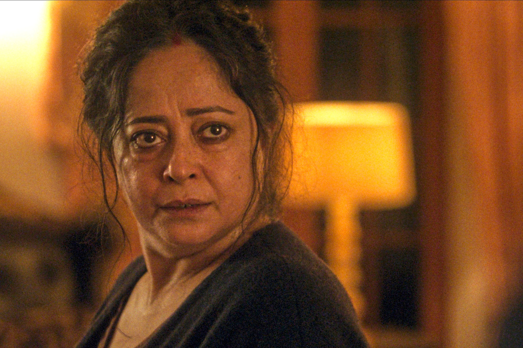 This image released by Vertical shows Sheeba Chaddha in a scene from "Hamlet." (Vertical via AP)