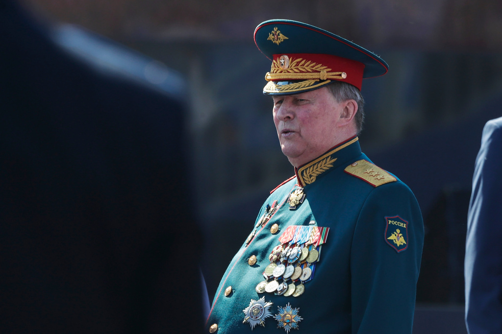 FILE - Sergei Ivanov, Russia's special representative for environment protection and transport, attends a Victory Day military parade marking the 75th anniversary of the Nazi defeat in World War II on Moscow's Red Square, Russia, Wednesday, June 24, 2020. (AP Photo/Pavel Golovkin, Pool, File)