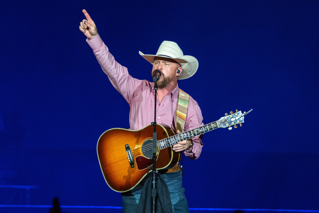 FILE - Cody Johnson performs at the Braves Country Fest in Atlanta on June 13, 2026. (Photo by Paul R. Giunta/Invision/AP, File)