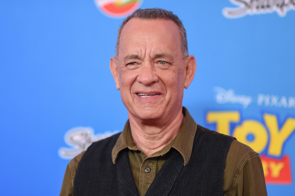 FILE - Tom Hanks arrives at the premiere of "Toy Story 5" in Los Angeles on June 9, 2026. (Photo by Richard Shotwell/Invision/AP, File)