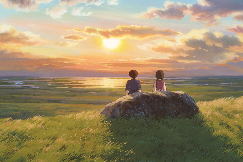This image released by GKIDS shows a scene from the 2006 film "Tales from Earthsea." (Studio Ghibli/GKIDS via AP)