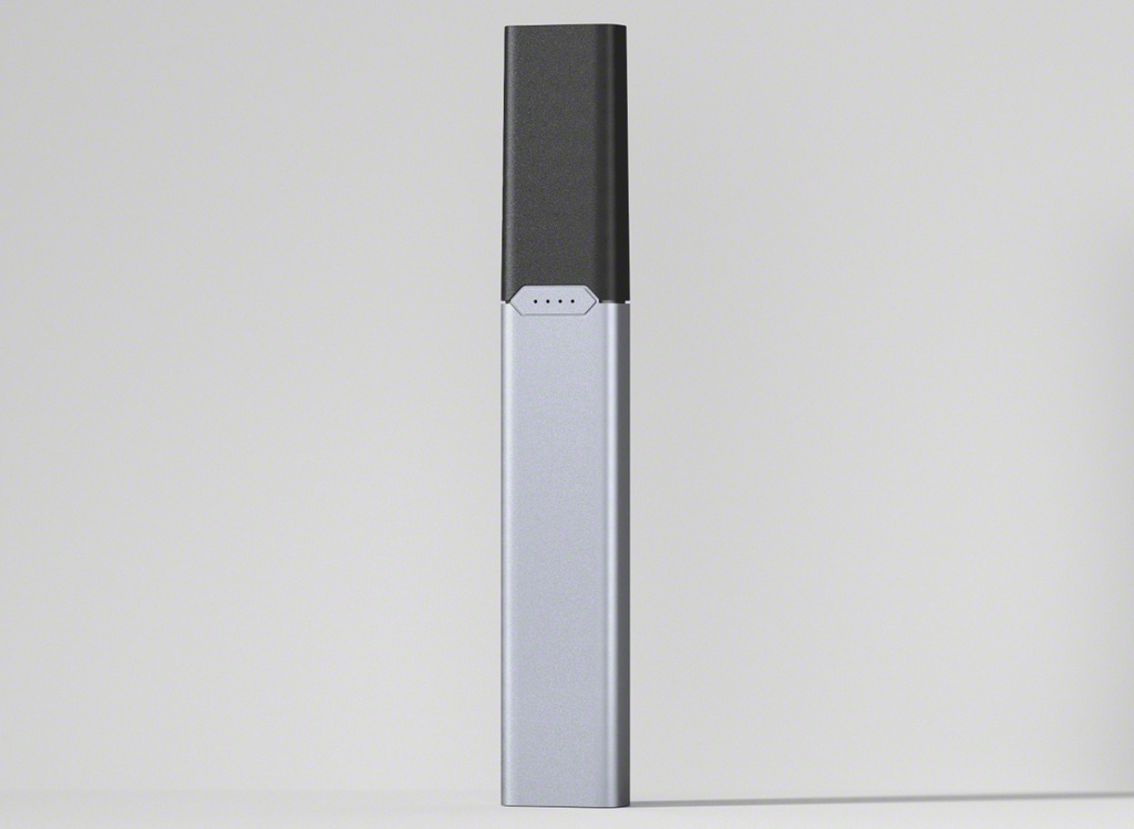 This undated photo provided by Juul Labs Inc. on Friday, Aug. 28, 2026, shows an updated version of the company's e-cigarette. (Juul Labs Inc. via AP)