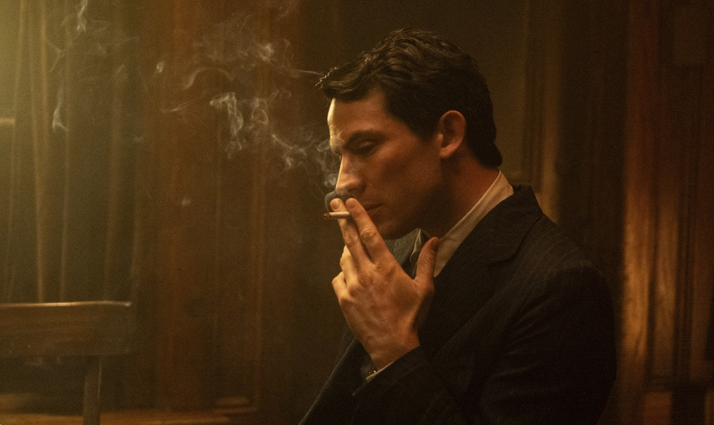 This image released by Mubi shows Josh O'Connor in a scene from "The History of Sound." (Mubi via AP)