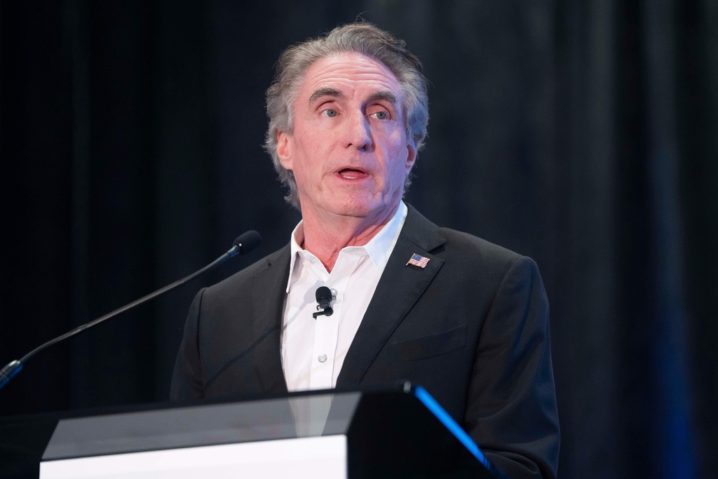 U.S. Secretary of the Interior Doug Burgum speaks during the Western Governors' Association meeting Thursday, Nov. 20, 2025, in Scottsdale, Ariz. (AP Photo/Rebecca Noble)