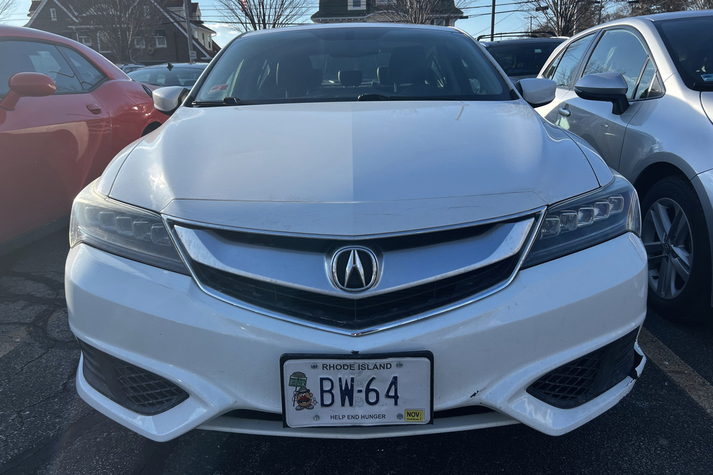 A Mr. Potato Head specialty license plate is displayed on a vehicle in Pawtucket, R.I. on Thursday, Jan. 22, 2026. (AP Photo/Kimberlee Kruesi)