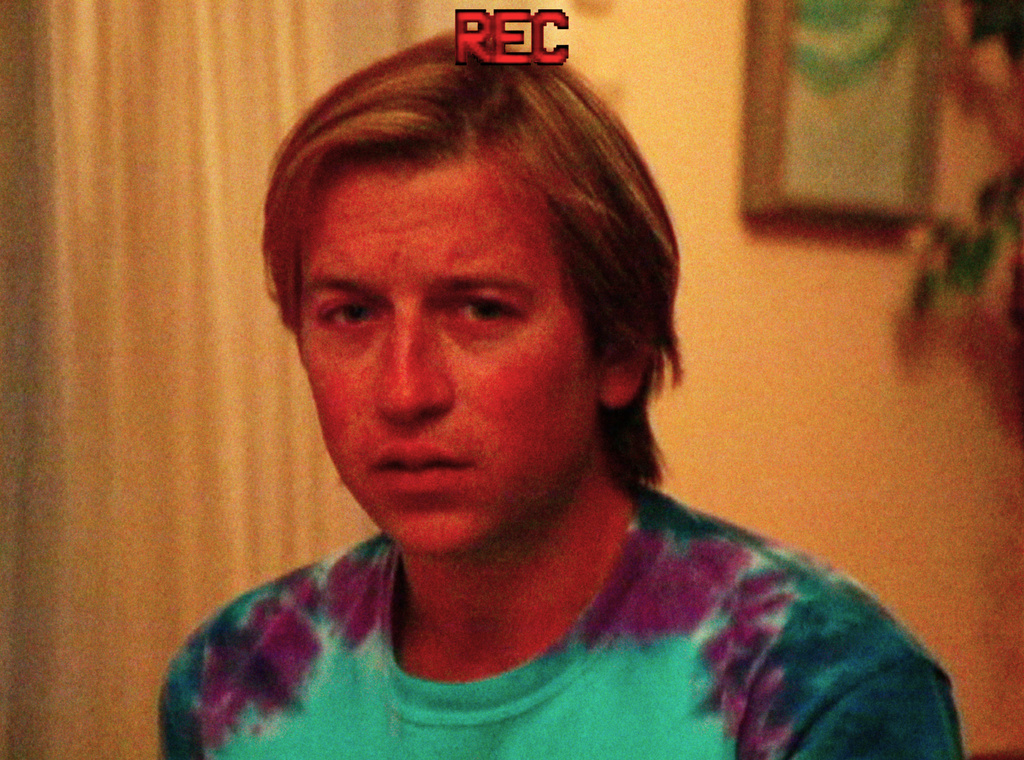 This image released by A24 shows Skyler Gisondo in a scene from "Primetime." (A24 via AP)