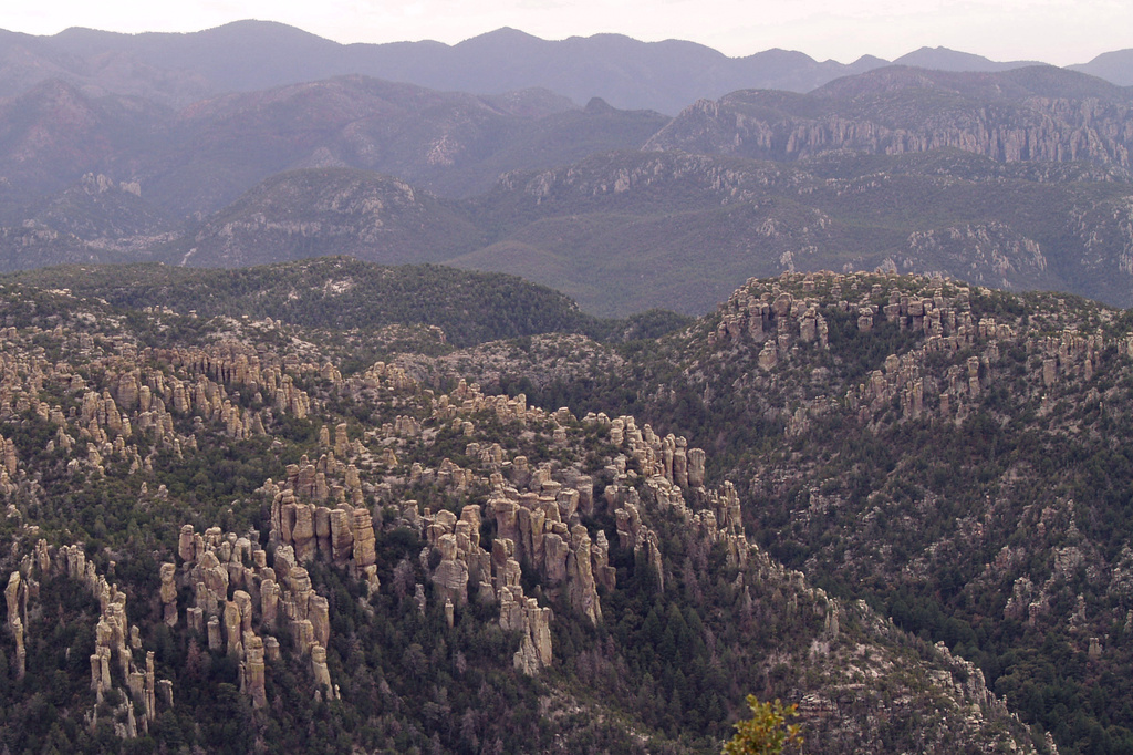 This photo provided by the National Parks Service shows Chiricahua National Park in Arizona on April 5, 2006. (Ron Kerbo/National Parks Service via AP)
