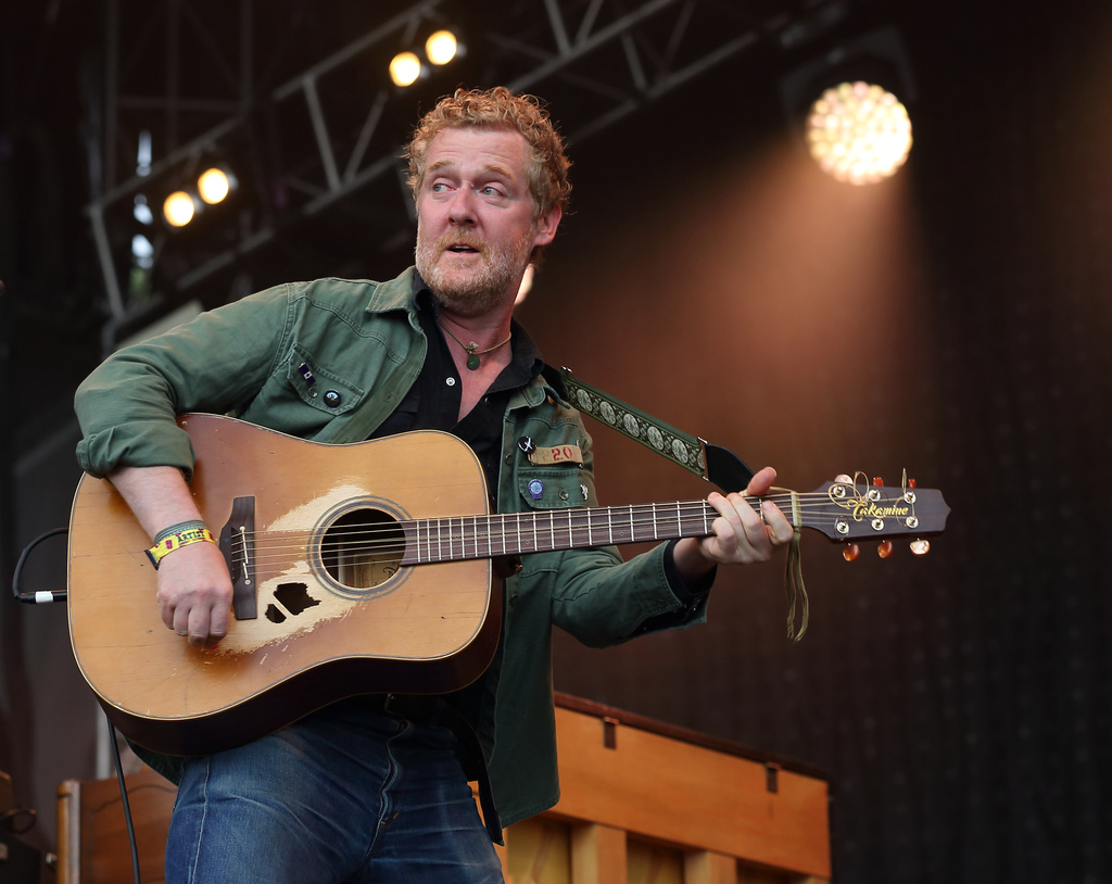 FILE - Glen Hansard performs at Lollapalooza in Chicago's Grant Park on Sunday, Aug. 3, 2014. (Photo by Steve C. Mitchell/Invision/AP, File)