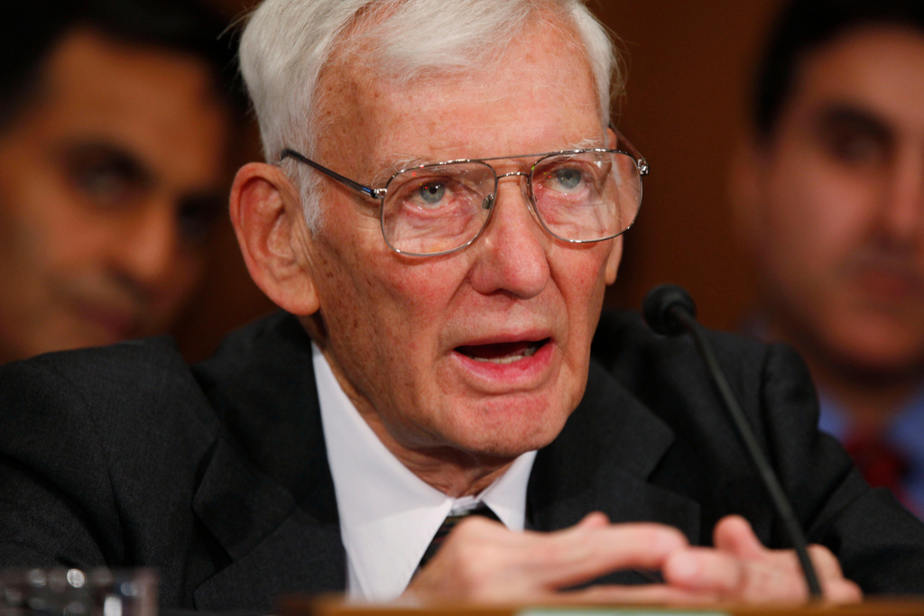 FILE - Pittsburgh Steelers owner Dan Rooney, President Barack Obama's nominee to be U.S. Ambassador to Ireland, testifies on Capitol Hill in Washington, Wednesday, June 24, 2009, before the Senate Foreign Relations Committee hearing on his nomination.. (AP Photo/Charles Dharapak, file)