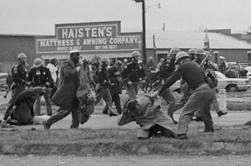 FILE - State troopers swing billy clubs to break up a civil rights voting march in Selma, Ala., March 7, 1965. (AP Photo, File) FILE - State troopers swing billy clubs to break up a civil rights voting march in Selma, Ala., March 7, 1965. (AP Photo, File)